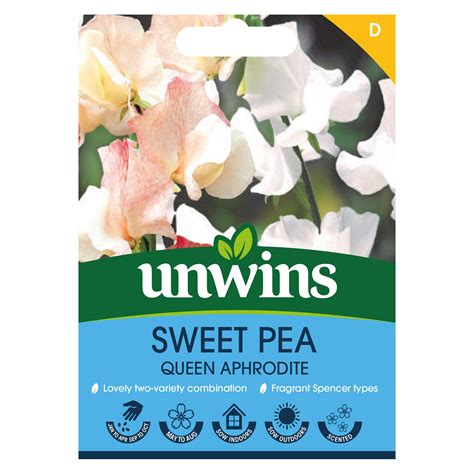 aphrodite_sweet|Unwins Sweet Pea Queen Aphrodite Seeds